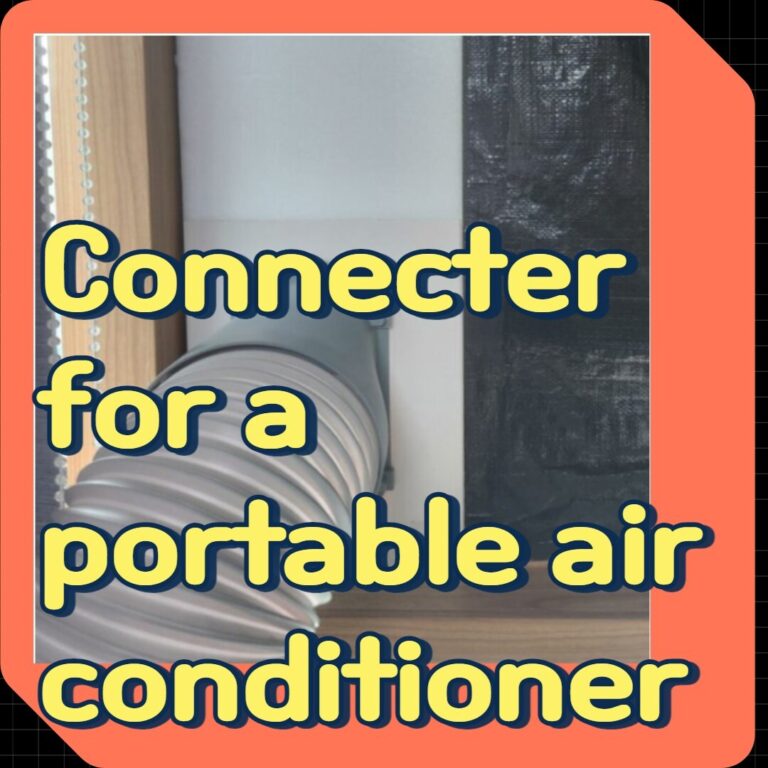 Connecter for a portable air conditioner thumnail